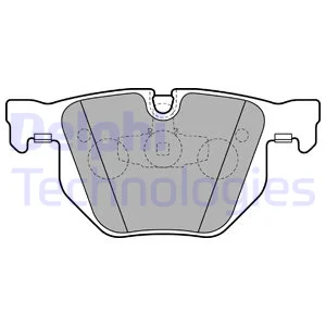 

DELPHI LP2256 BRAKE LINING BACK 05 3-SERI (E90-E91-E92-E93)