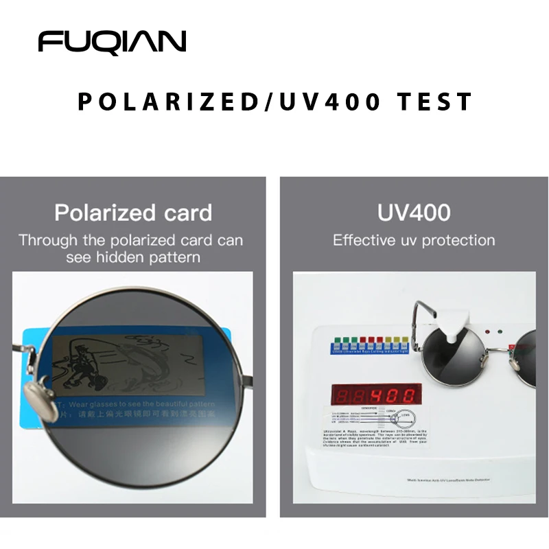 Мужские и женские очки в стиле стимпанк FUQIAN розовые зеркальные солнцезащитные с