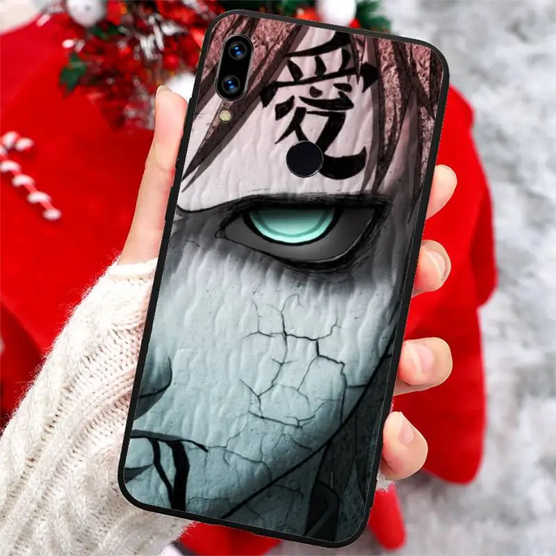 

NARUTO Gaara japanese anime high quality Phone Case shell For Xiaomi Redmi note 7 8 9 t k30 max3 9 s 10 pro lite
