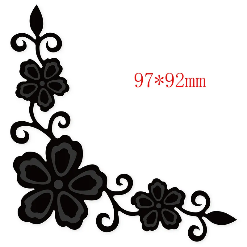 Ufurty цветок серии рамка металла резки Скрапбукинг альбом вырезы DIY ремесло