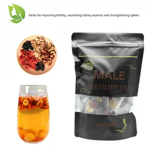 5 Packs Chinese Herbal Male Fertility Tea Improve Sperm Motility Nourish Kidney Boost Reproductive System Organic Libido Tea