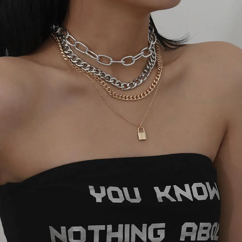 Неоготическое ожерелье PuRui золотого цвета с подвеской ювелирные изделия для