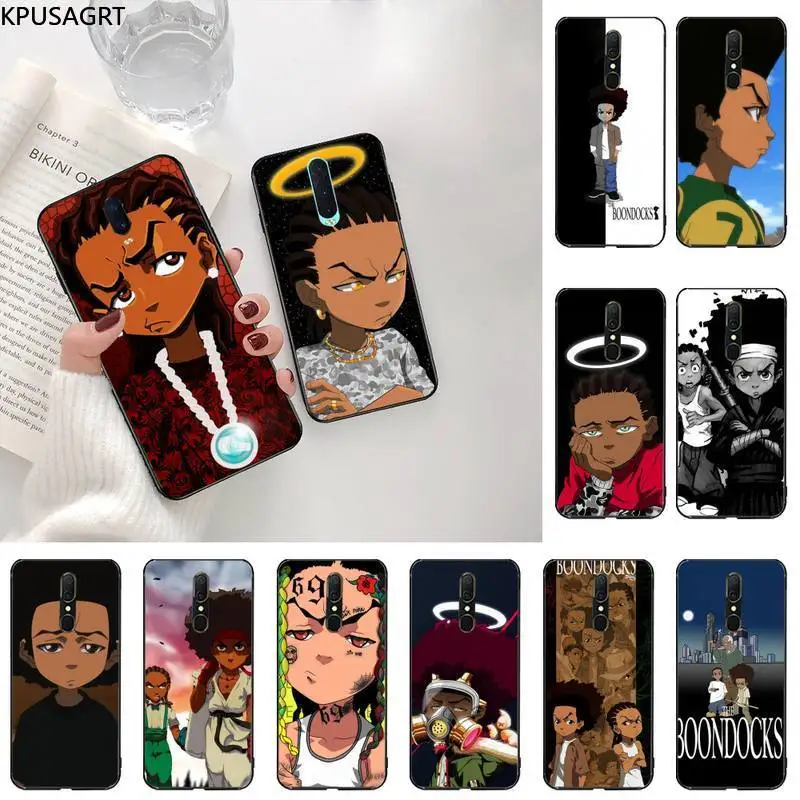 

The Boondocks Soft Rubber Phone Cover For Oppo A5 A9 2020 A5S Reno2 z Renoace 3pro Realme5Pro