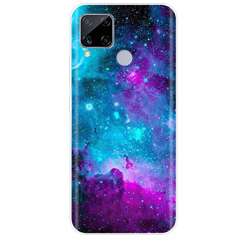 for oppo realme c15 case silicone soft back cover phone case for oppo realme c15 case realme c15 rmx2180 case cover fundas coque free global shipping