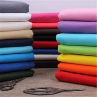 plain canvas fabric cotton sofa cloth polyester cotton bed sheet dyed canvas thickened