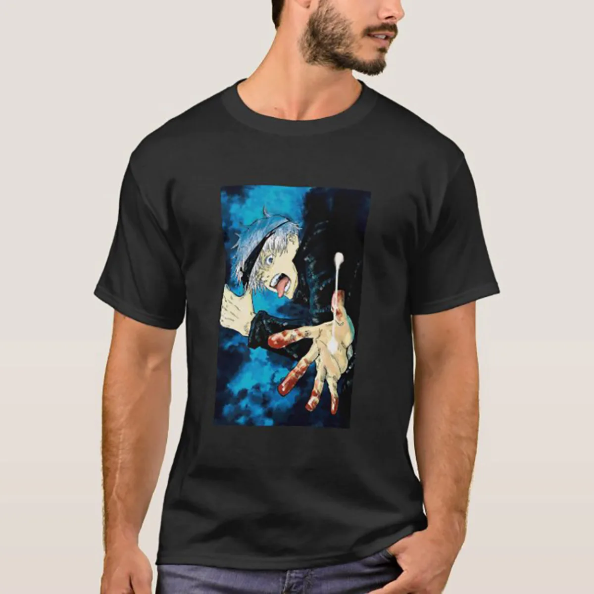 

Manga Anime Jujutsu Kaisen Men's T Shirts Fashion Tee Shirt Short Sleeve Crew Neck T-Shirt Graphic Clothes