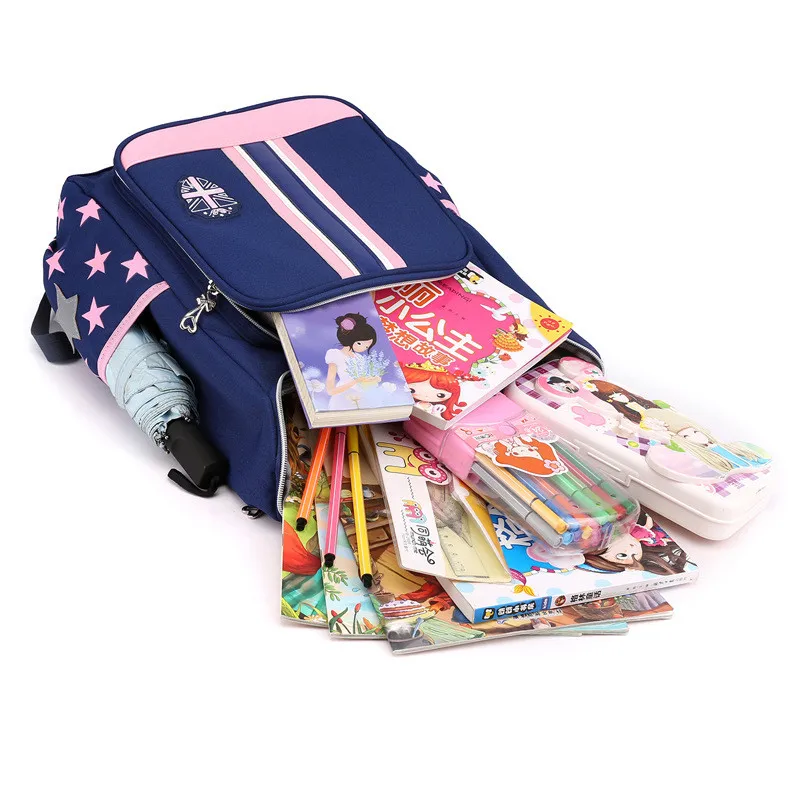 Hot NEW school bags for girls boys children orthopedic backpack kids Nylon waterproof book bag primary 1-3 grade mochila