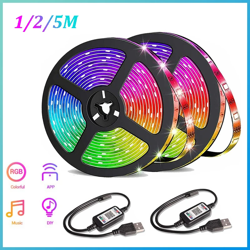 

USB-Лента светодиодная RGB для подсветки телевизора, 1/2 м