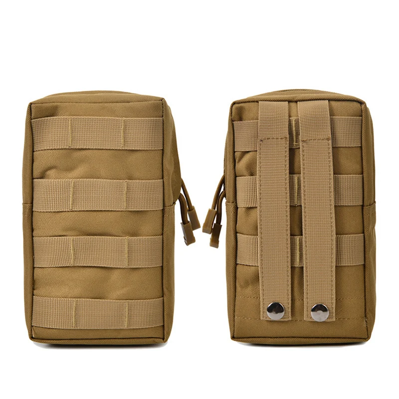 

1pc Edc Utility Pouch Gadget Gear Bag Military Waist Pack Water Resistant Compact Bag Quality Tactical Molle Pouches For Unisex