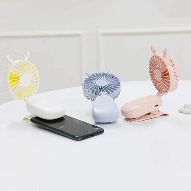 

Desk Clip Fan Handheld USB Table Fans for Stroller Office Room