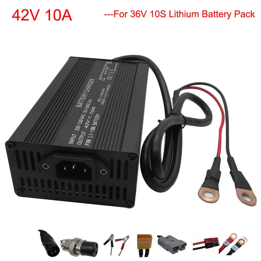 Зарядное устройство для литиевых аккумуляторов XLRM GX16 XT60 500 В/110 В 220 Вт 42 в 10 А 36