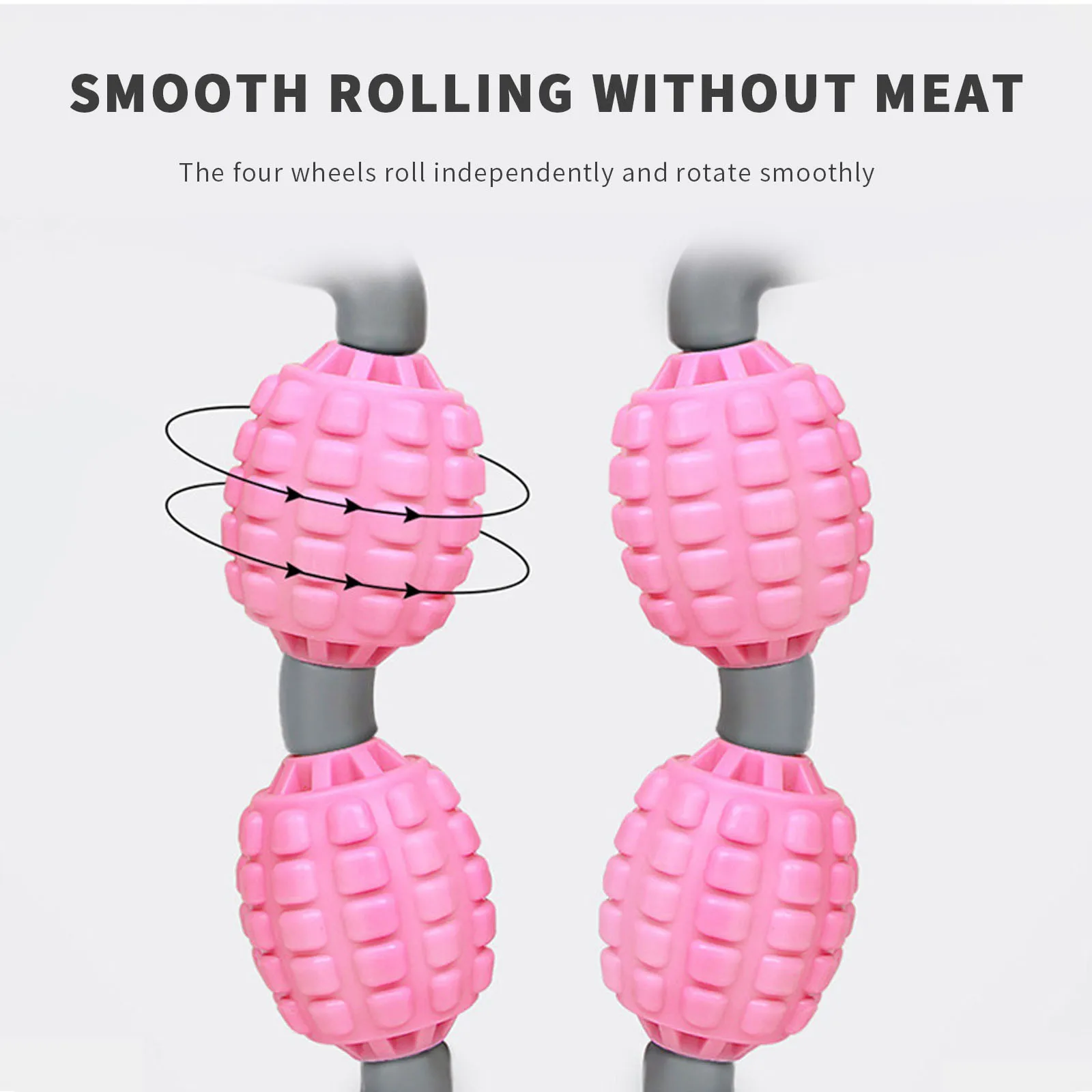 

1PCS Ring Clamp Leg Massager Leg Stovepipe Clamp Fitness Massage Artifact Roller Muscle Relaxation Leg Clamp