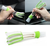 vehicle car brush cleaning accessories auto air conditioner vent cleaner plastic