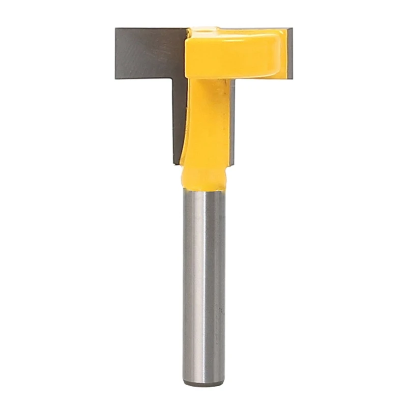 

New 1/4 Inch Shank T-Slot Router Bit T-Track Slotting Milling Cutter