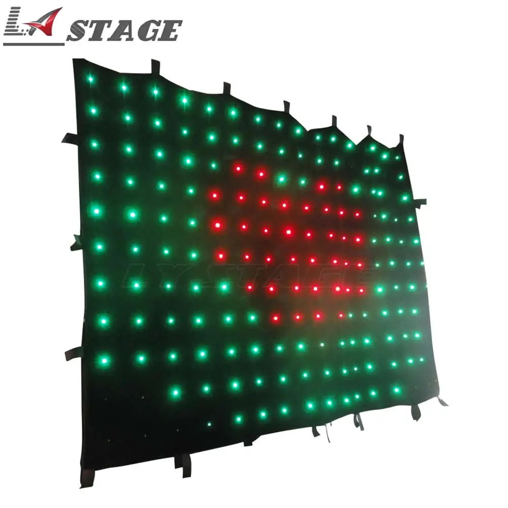 Сценический светодиодный экран для видеозанавесок P18 сценическое освещение