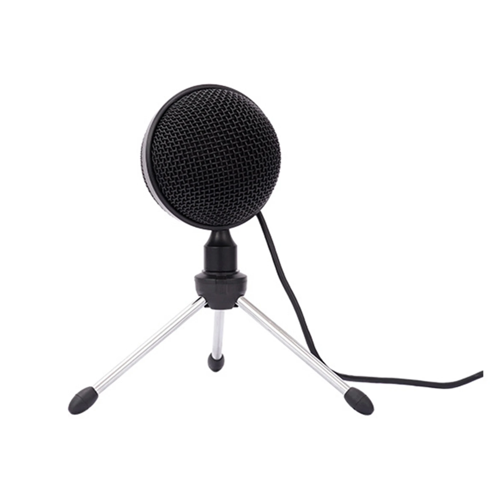 

Muslady USB Condenser Recording Microphone Desktop Mic 360 degrees Pickup Computer Conference Microphone Singing Podcast Studio