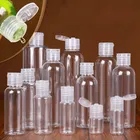Прозрачная пустая бутылка пластиковые бутылки для путешествий бутылка для шампуня косметический лосьон контейнер многоразовый пустой контейнер для косметики