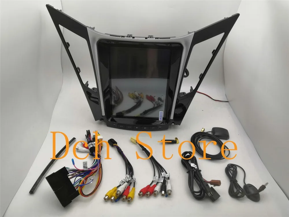 10,4 ''вертикальный экран Tesla стиль Android 8,1 автомобильный DVD gps навигатор плеер радио для hyundai sonata 2012 2013 PX6 CARPLAY