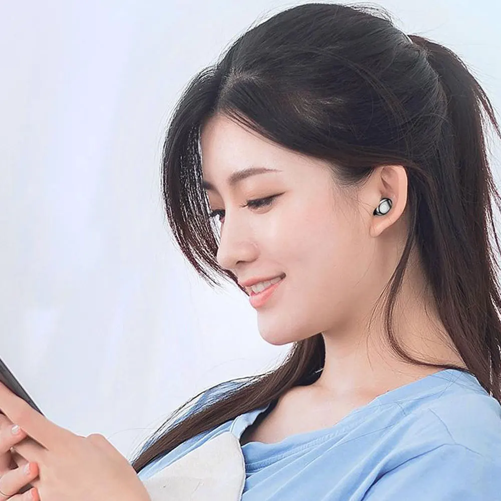 

TWS Wireless Headphones Bluetooth Sports Waterproof Earbuds LED Display HIFI Stereo Noise Cancelling Headset For Iphone Xiaomi