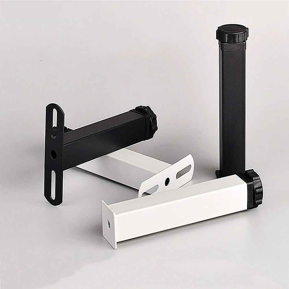 1 шт. Регулируемая мебельная рама кронштейн ножки квадратные трубы опорные для