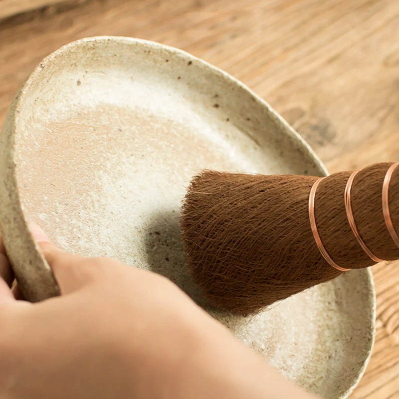 Натуральная Экологически чистая щетка из кокосового волокна деревянная ручной