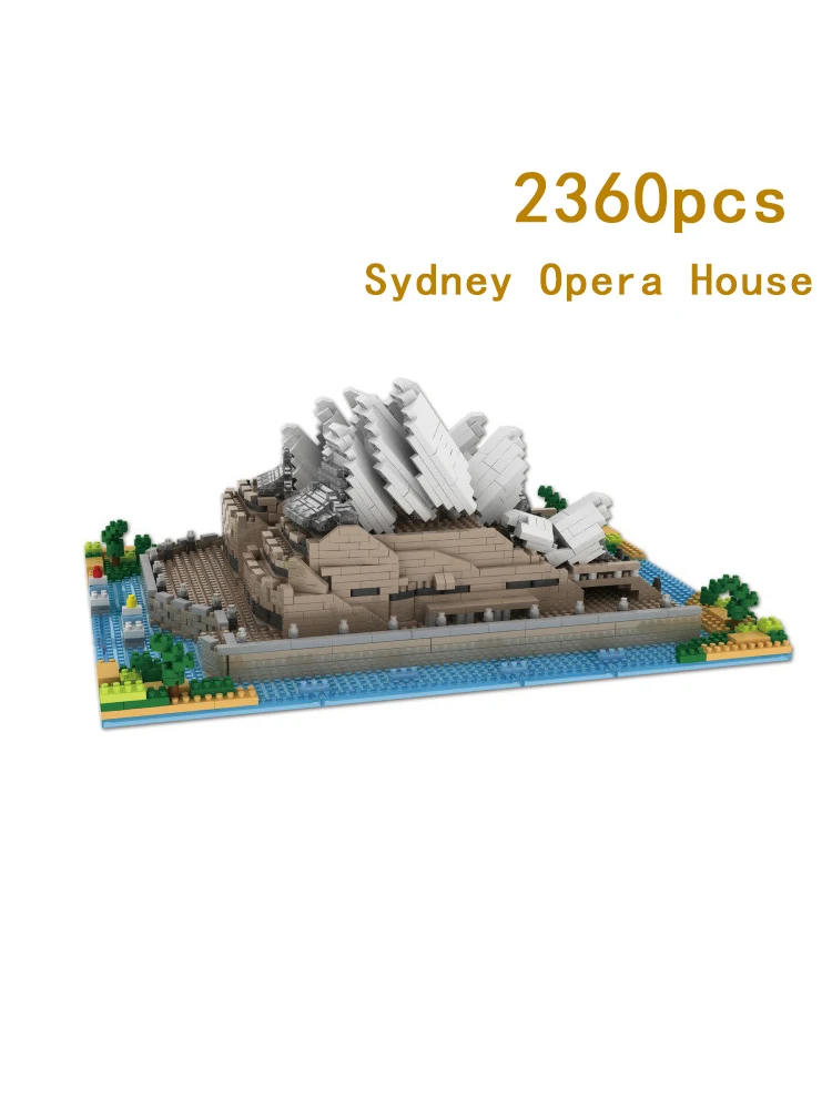 Микро кирпичи мини архитектурные блоки всемирно известные наборы для