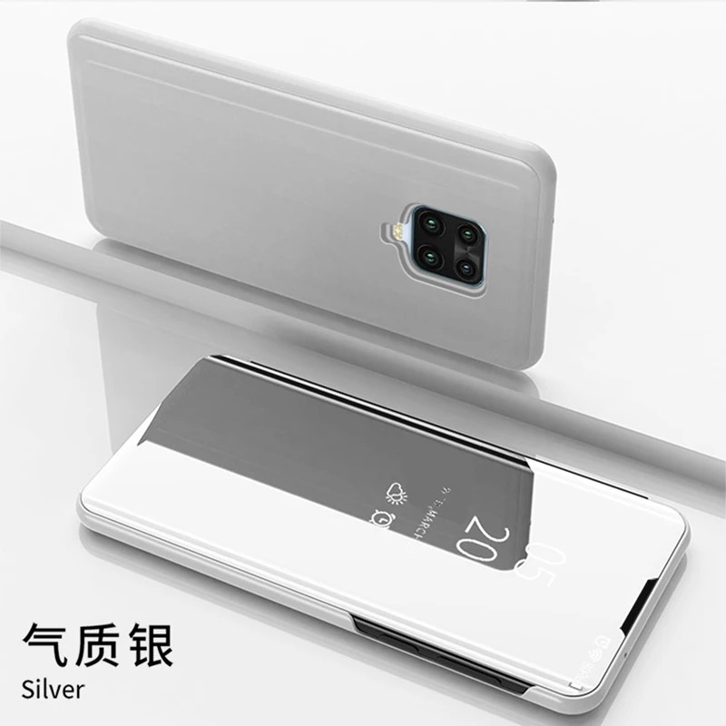 Зеркальный чехол для Xiaomi Redmi Note 6 Pro 7 4 4X откидной Чехол 9S 7A Mi 8 A1 A2 A3 Lite 8A Чехол-книжка