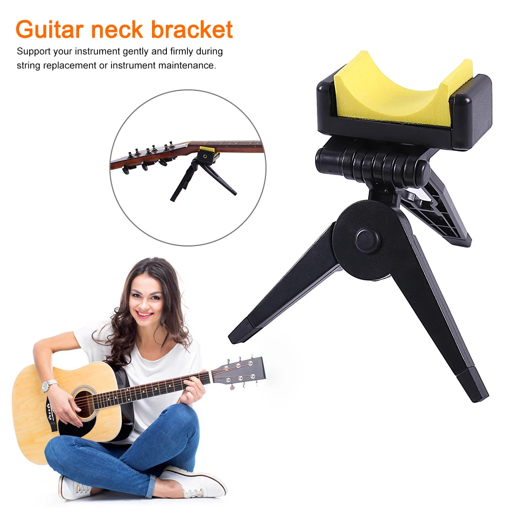 Подставка для шеи гитары 1 шт. ABS акустической бас чистящие Luthier струнные