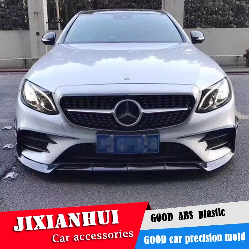 Спойлер для кузова W213 2016 2018 Mercedes Benz E class ABS задний спойлер заднего бампера