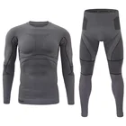 2021 зимняя высококачественная одежда для велоспорта, мужское термобелье, мужские комплекты нижнего белья, компрессионное тренировочное нижнее белье, мужская одежда