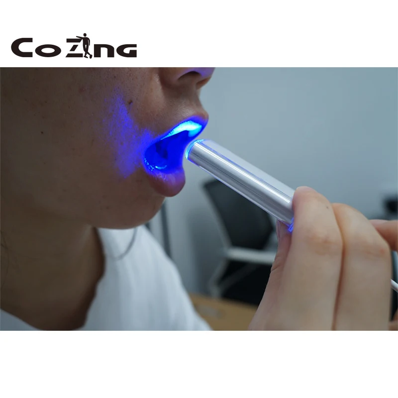 COZING New Product For Oral Ulcer Treatment  Pharyngitis Treatment Blue Light Oral Laser  Device