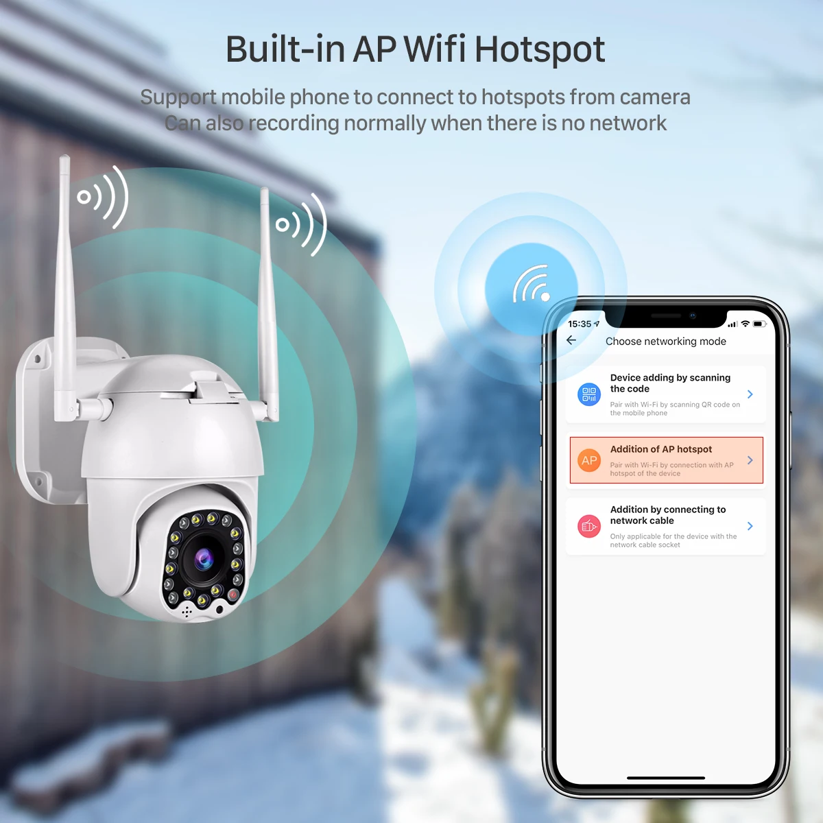 1080P облако Wi-Fi PTZ камера Открытый 2MP Авто слежение Домашняя безопасность ip-камера 4X цифровой зум скорость купольная камера с сиреной светильник
