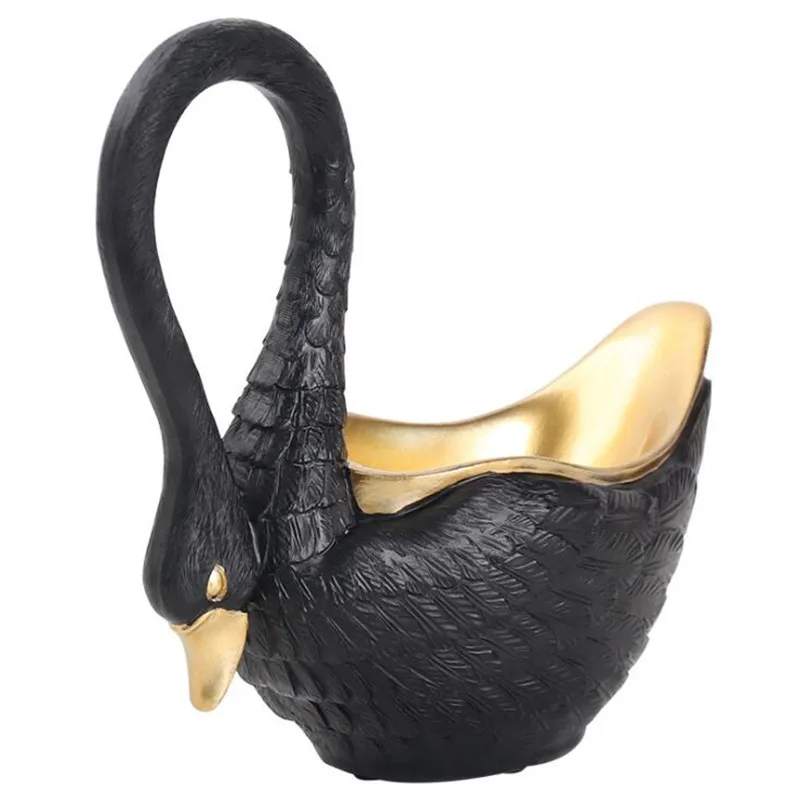 

Nordic Swan Resin Home Decoration Decoration Living Room TV Cabinet Wine Cabinet Decoration Wedding Gift Home Hogar Decor Statue