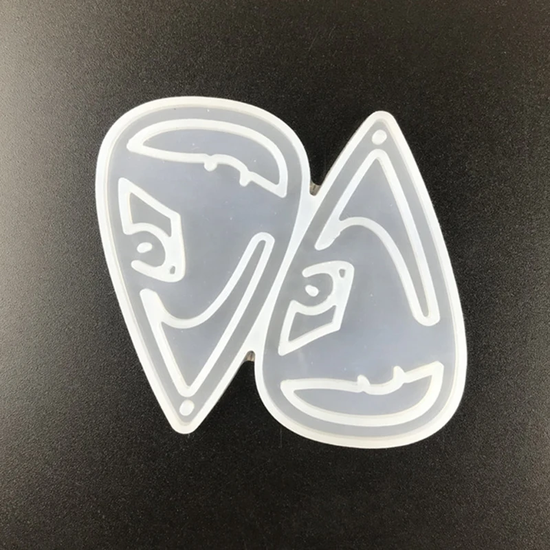 Искусственная форма для Хэллоуина серьги ювелирные изделия из эпоксидной смолы