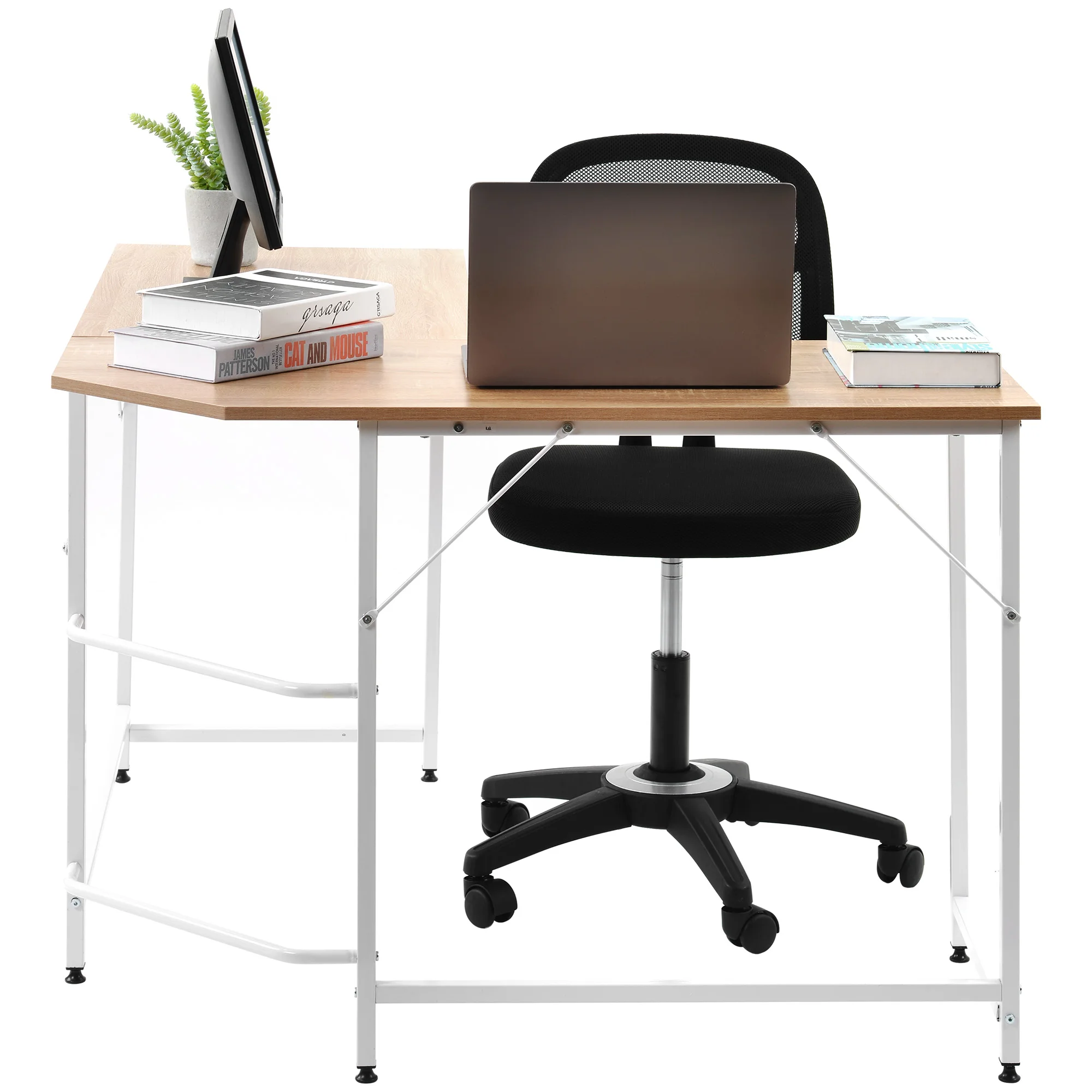 128x120 см Современный Большой l образный Офисный Компьютерный стол ПК игровой