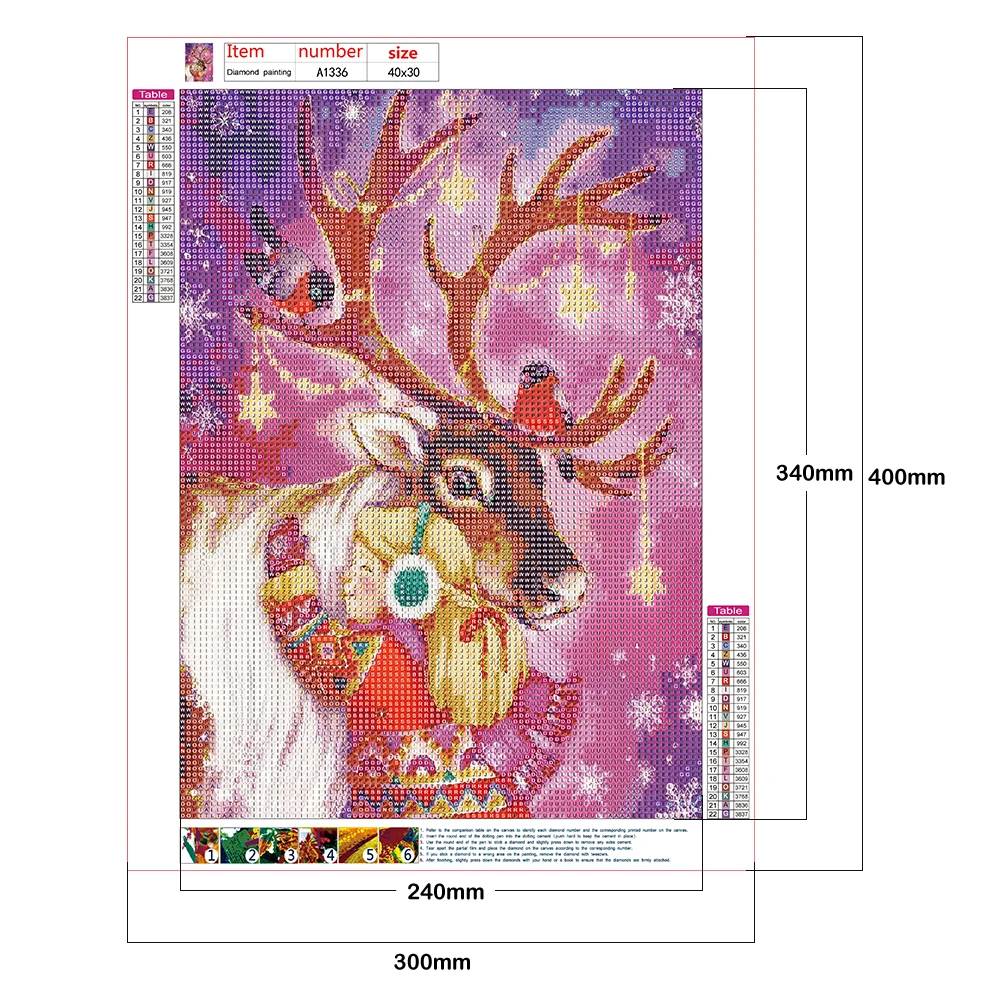 

Cartoon Character DIY 5D Diamond Painting Full Round Drill Diamond Painting Creative Home Decoration Gift Hanging Painting