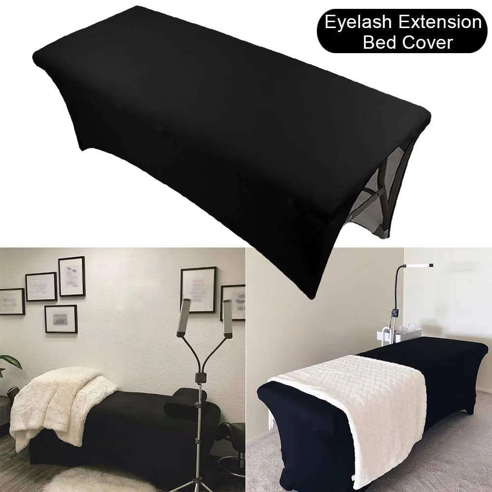 Elastic Lash Bed Cover Sheet Special Stretchable Cosmetic Salon Sheet Lashes Grafting Tablecloth Eyelash Extensions Makeup Tool