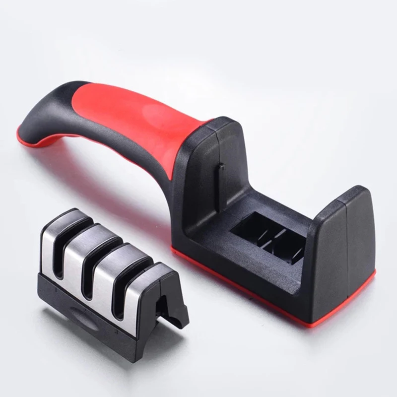 

sharpener household quick sharpener sharpener whetstone stick sharpening kitchen knife kitchen gadget sharpener 3-stage type