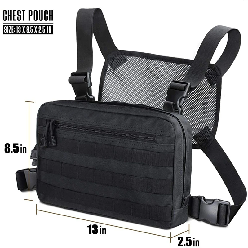 Тактическая нагрудная сумка Recon Kit боевые сумки EDC передняя для Wargame|Сумки охоты| |