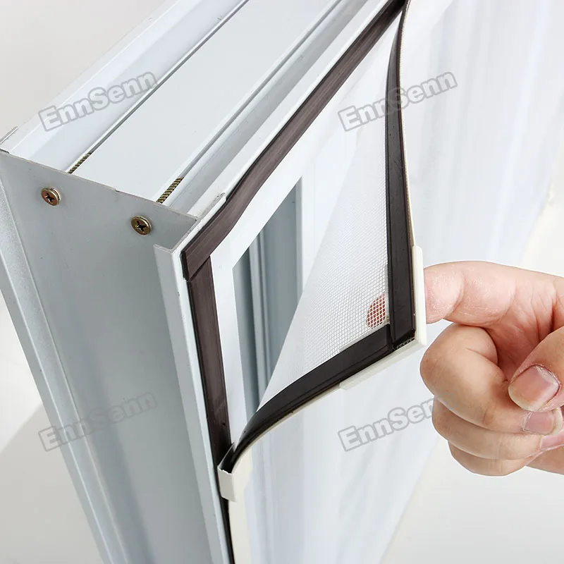 Невидимый Летающий москитный экран сетка изготовленный на заказ DIY магнитный