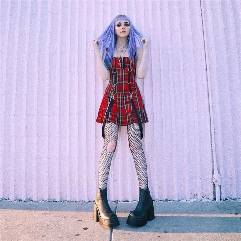 Готическое платье женская одежда 2020 Новая Мода Висячие платья с открытой спиной