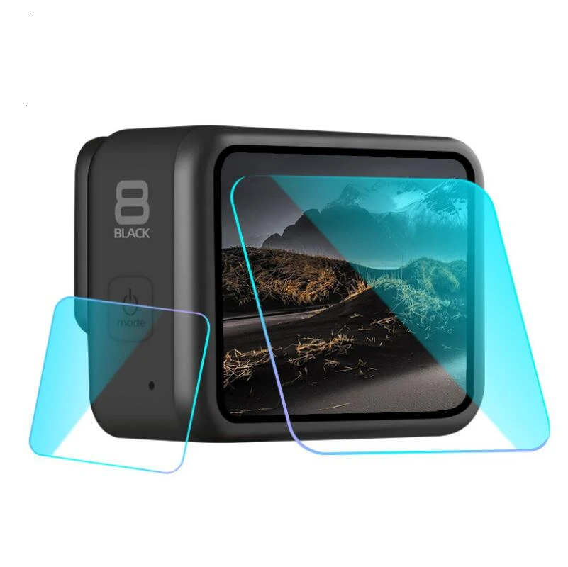 

VP720 For Tempered Glass LensLCD Screen Protector For Go Pro GoPro Hero8 Hero 8 Black Camera Scratchproof Protective Film