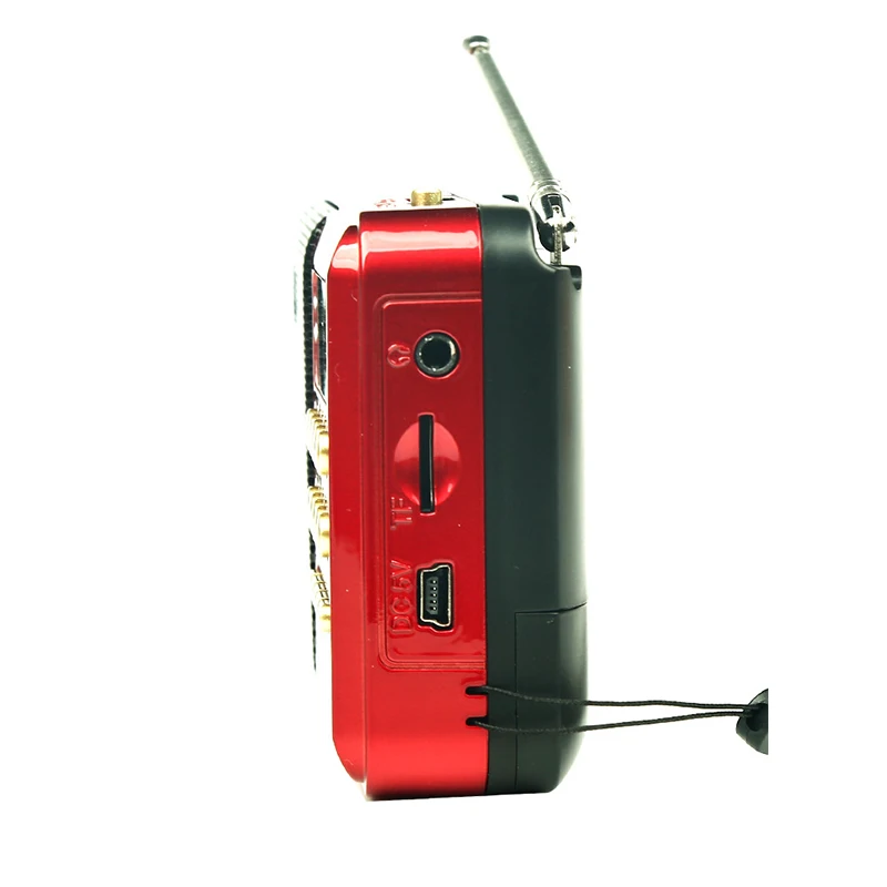 Портативный цифровой мини-радиоприемник k11 FM-радио USB TF MP3 музыкальный плеер