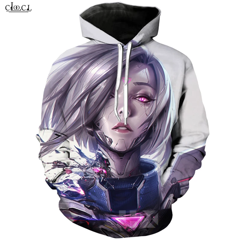 Модный тренировочный костюм CLOOCL мужские/женские толстовки с 3D принтом героев