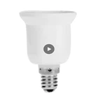 Патрон для лампы E14-E27, переходник для светодиодной лампы с поворотом на голову