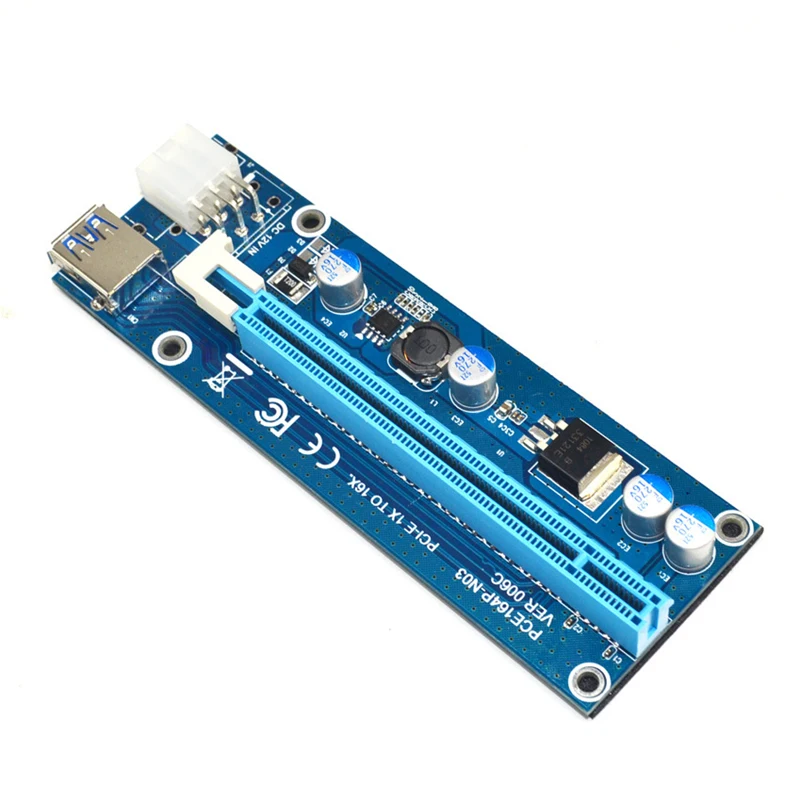 Внешняя видеокарта PCI-E PCI Express M2 NGFF до 16X SATA 15PIN Riser Card с кабелем USB 3 0 60 см для