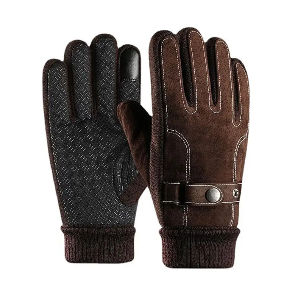 

Men Touchscreen Winter Warm Cycling Bicycle Bike Ski Outdoor Camping Hiking Motorcycle Thermal Gloves Sports Full Finger