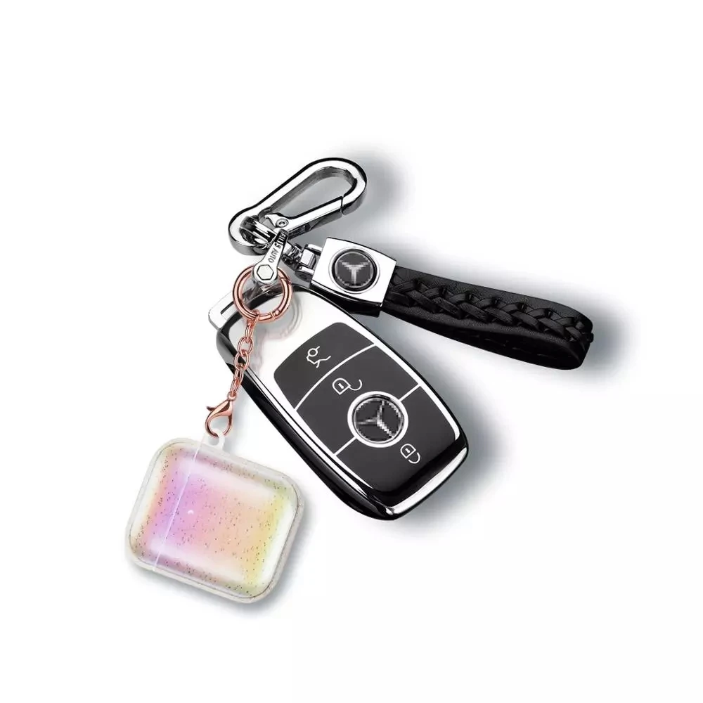 

Soft TPU Glitter Holographic Airpod Case Protective Case for AirPods Anti-lost Cover for AirPods 1 2 Wireless Charging Cases