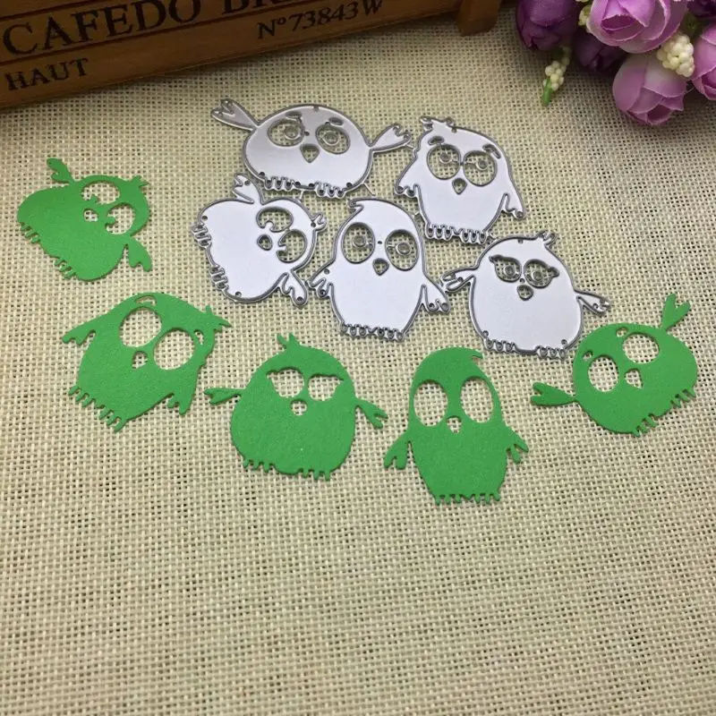 Животные металлический Трафаретный вырубной штамп Скрапбукинг Сделай Сам для