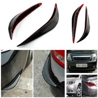 1Pair Rubber Car Bumper Corner Protector Stickers Guards Buffer Trim Molding Protection Strip Scratch Protector Car Accessories